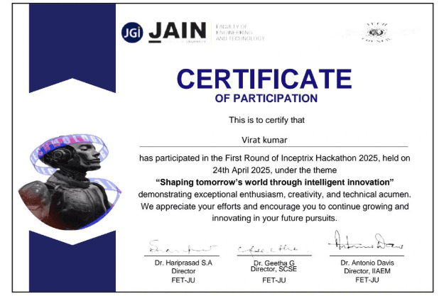 Inceptrix 2025 Hackathon